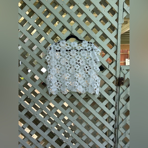 Anthropologie Maeve Floral Shell Top - Picture 7 of 8